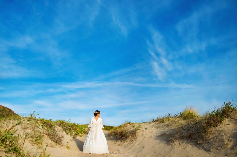 Sesión comunión playa Xago