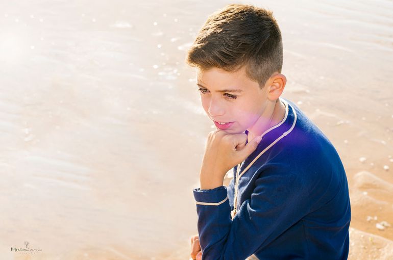 Sesión comunión playa