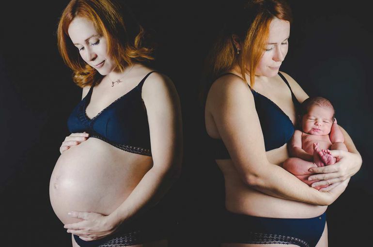 Sesión de fotos seguimiento embarazo